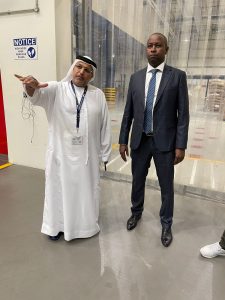 PS Patrick Kilemi Toured Dubai Multi Commodities Centre (DMCC)