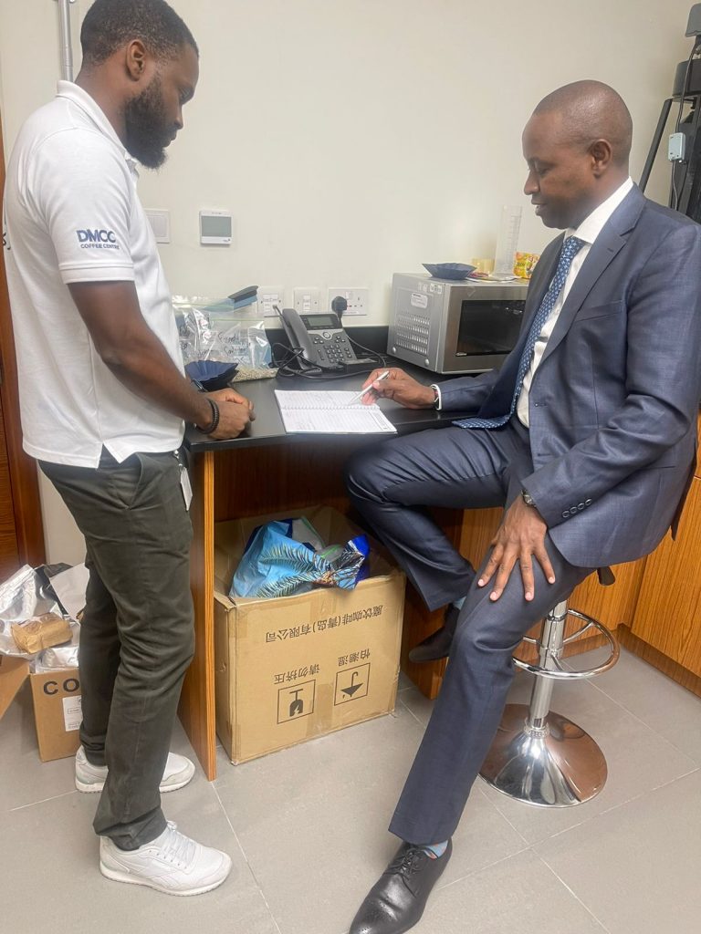 PS Patrick Kilemi Toured Dubai Multi Commodities Centre (DMCC)