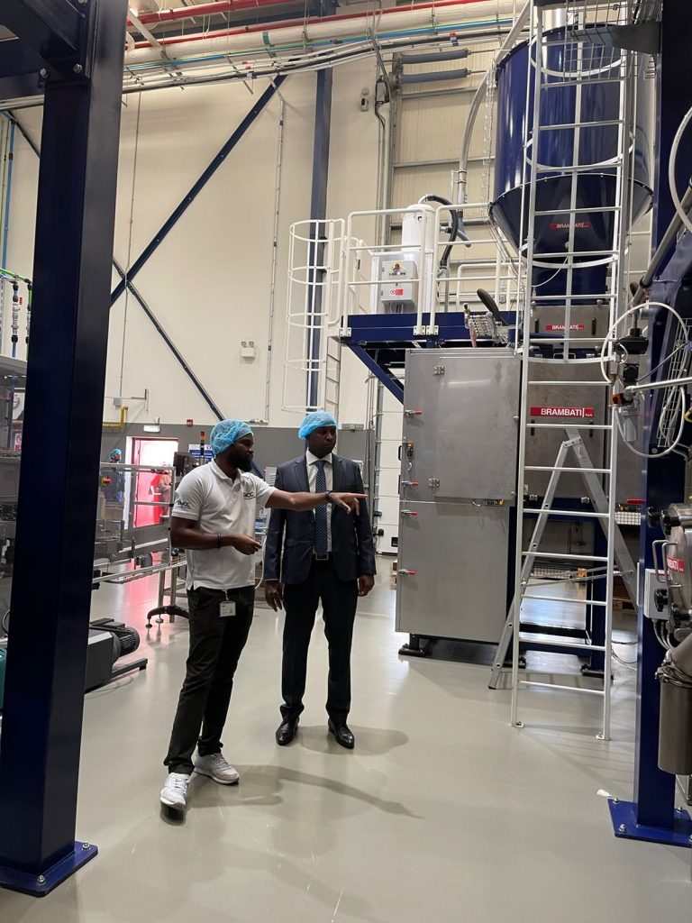 PS Patrick Kilemi Toured Dubai Multi Commodities Centre (DMCC)