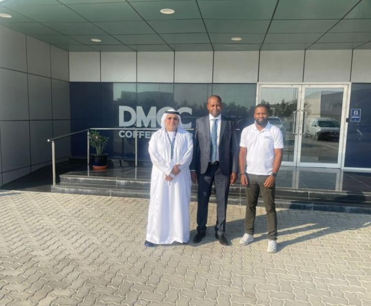 PS Patrick Kilemi Toured Dubai Multi Commodities Centre (DMCC)