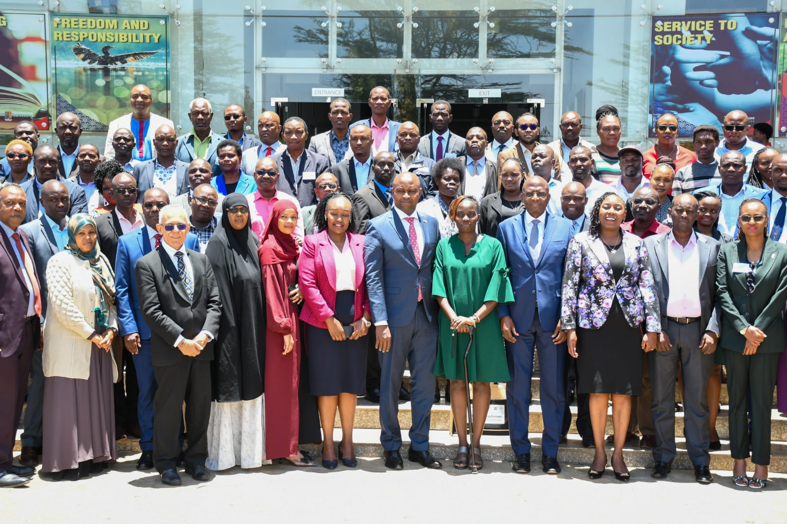 Today, the Principal Secretary State Department for Cooperatives, Mr Patrick Kilemi, attended a Cooperative Public Policy Making Process (PPMP) Learning Forum at Strathmore University The event theme is " Policy to Action." Global communities have been implementing the Cooperatives Leadership Engagement Advocacy and Research (CLEAR) program (2018-2023) funded by the United States Agency for International Development (USAID) which in turn has provided technical assistance to the National Cooperative Policy Implementation Task Force to develop and popularize the National Cooperative Bill. PS Kilemi noted that the National Government’s policy review reached a significant milestone one of the tangible outcomes being the draft of Cooperative Bill-a testament to the commitment to provide an enabling environment for cooperatives to thrive in Kenya. He then led Tree planting ceremony to commemorate the event. In attendance, Ms. Olga Oyier, Kenya team lead, and policy & legislative Affairs specialist at Global Communities USAID CLEAR program, Prof Izael Da Silva Deputy Vice-chancellor for Research and Innovation Strathmore University, Daniel Marube CEO Cooperatives Alliance of Kenya, Director Kizito Council of governors and other high-level delegates who graced the occasion.
